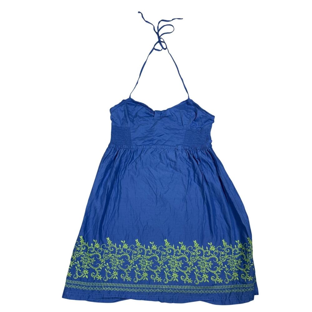 y2k Aeropostale Junior Womens Size L Halter Neck Mini Dress